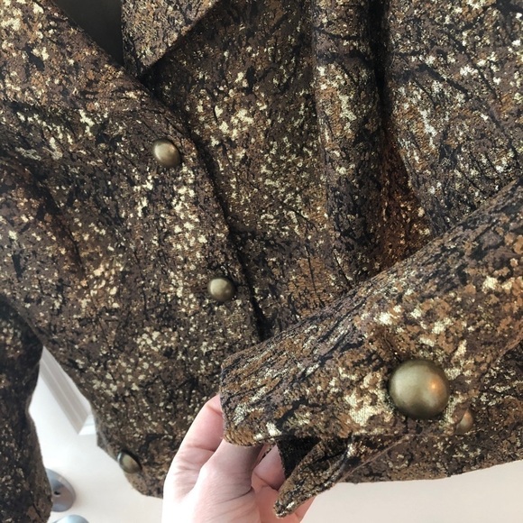 David Meister Printed Evening Jacket - Picture 14 of 16